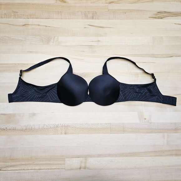 BALI 3T62 Passion For Comfort Worry Free Underwire Size 34B Bra BLACK RN 15763 - Picture 3 of 6